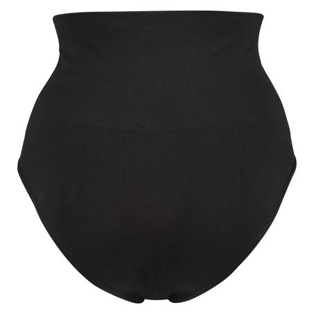 Slip gainant taille haute, Noir