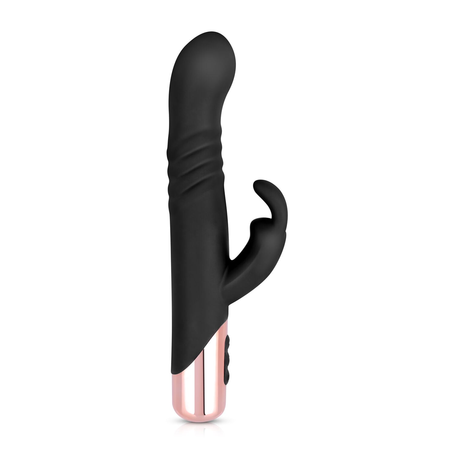 Vibromasseur Rabbit Rosy Gold, Noir