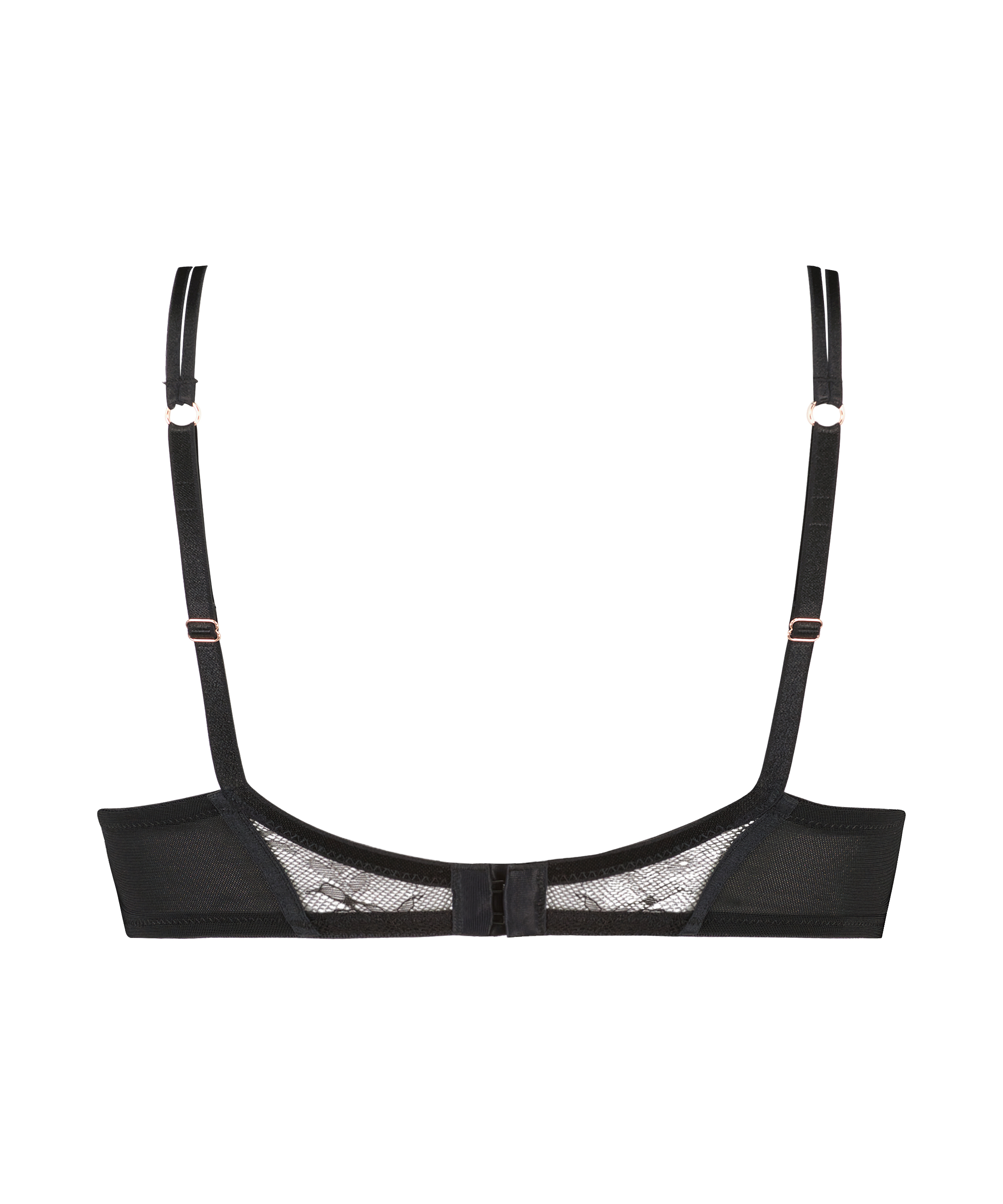 Soutien-gorge à armatures non rembourré Kelsey Lucy Hale, Noir, main