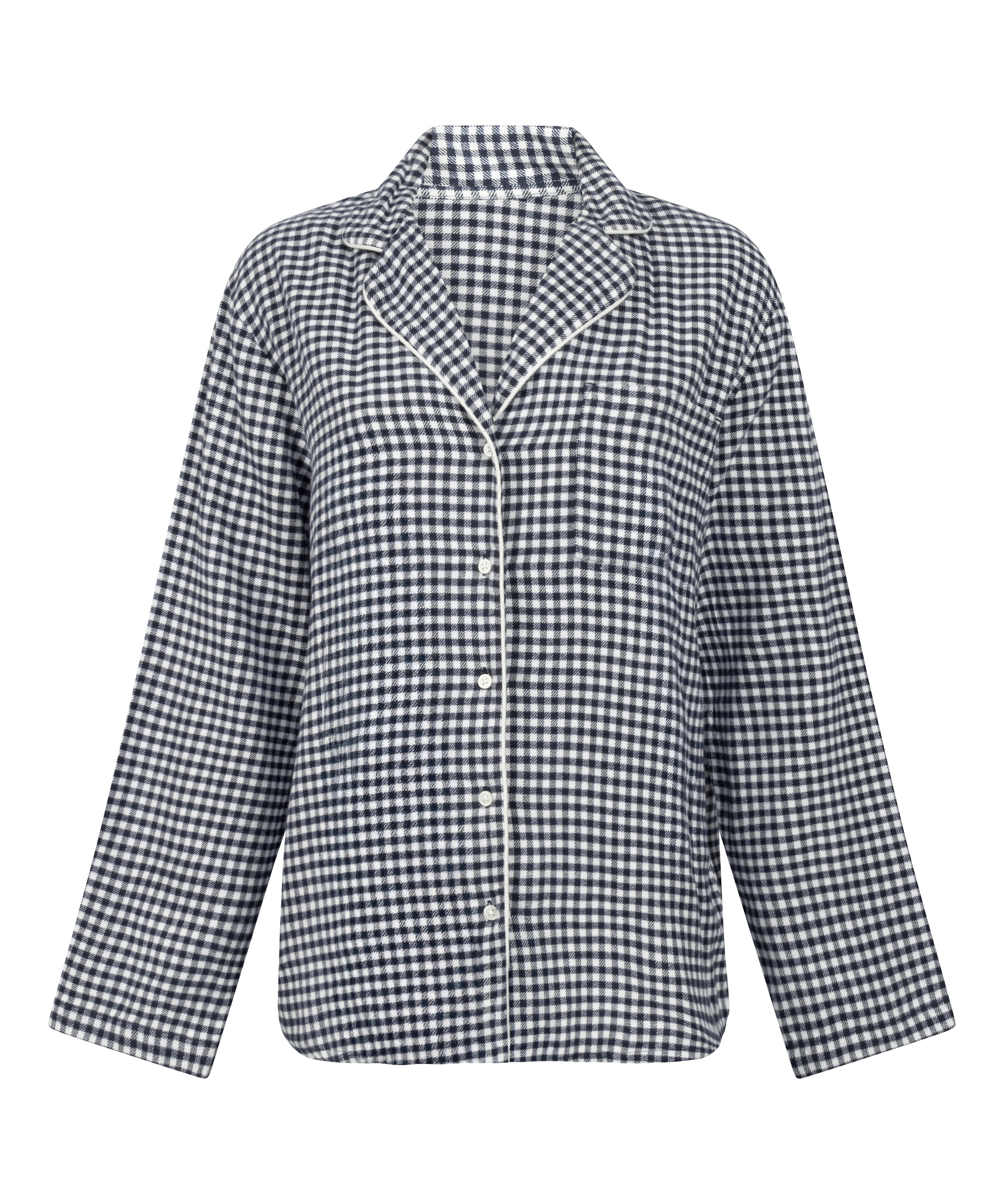 Haut de pyjama Flanel Essentials, Bleu, main