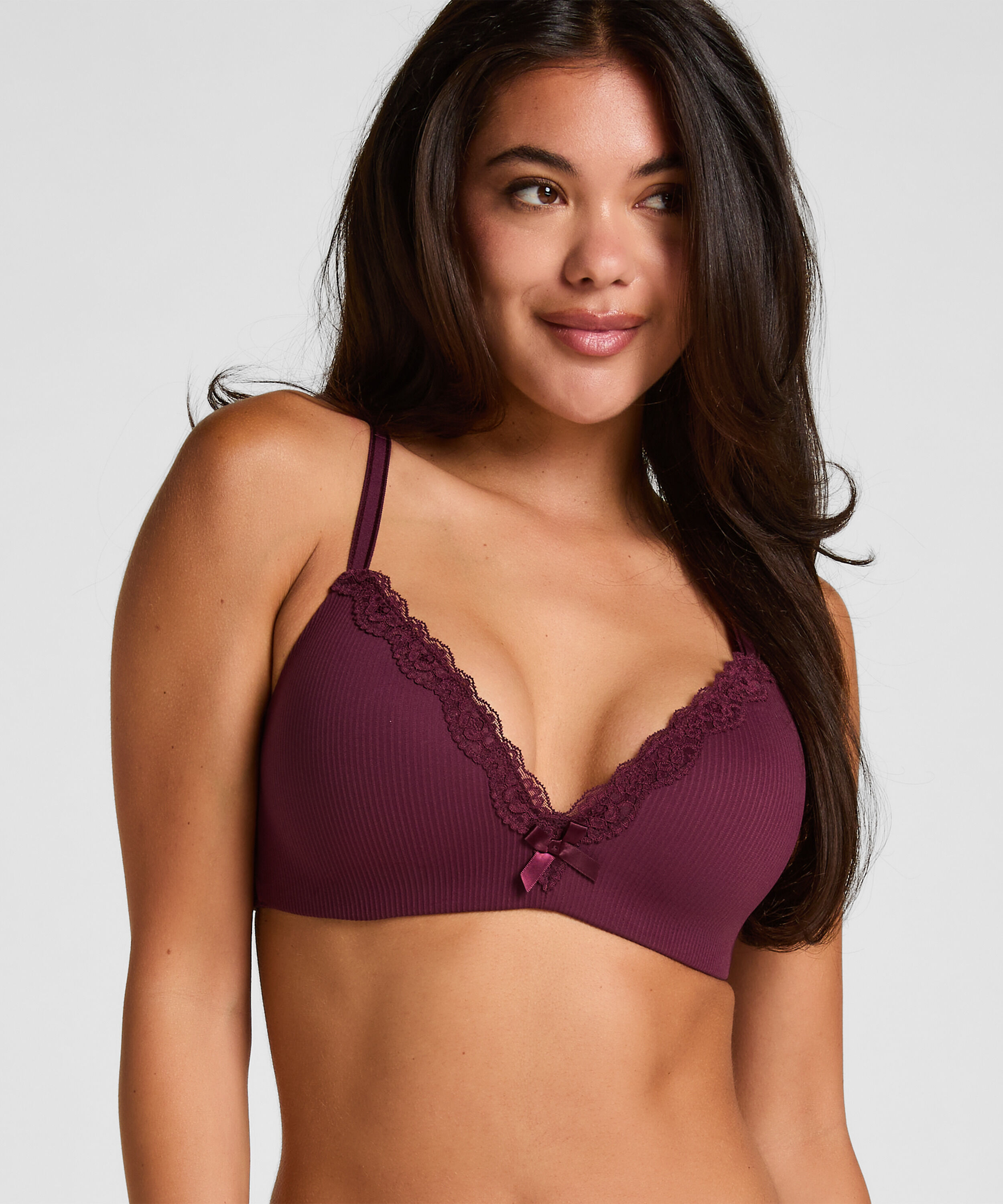 Soutien-gorge sans armatures préformé Lola, Violet