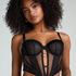 Soutien-gorge longline à armatures non rembourré Missy, Noir