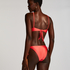 Haut de bikini triangle Luxe, Rouge