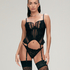 Bustier Isabella, Noir