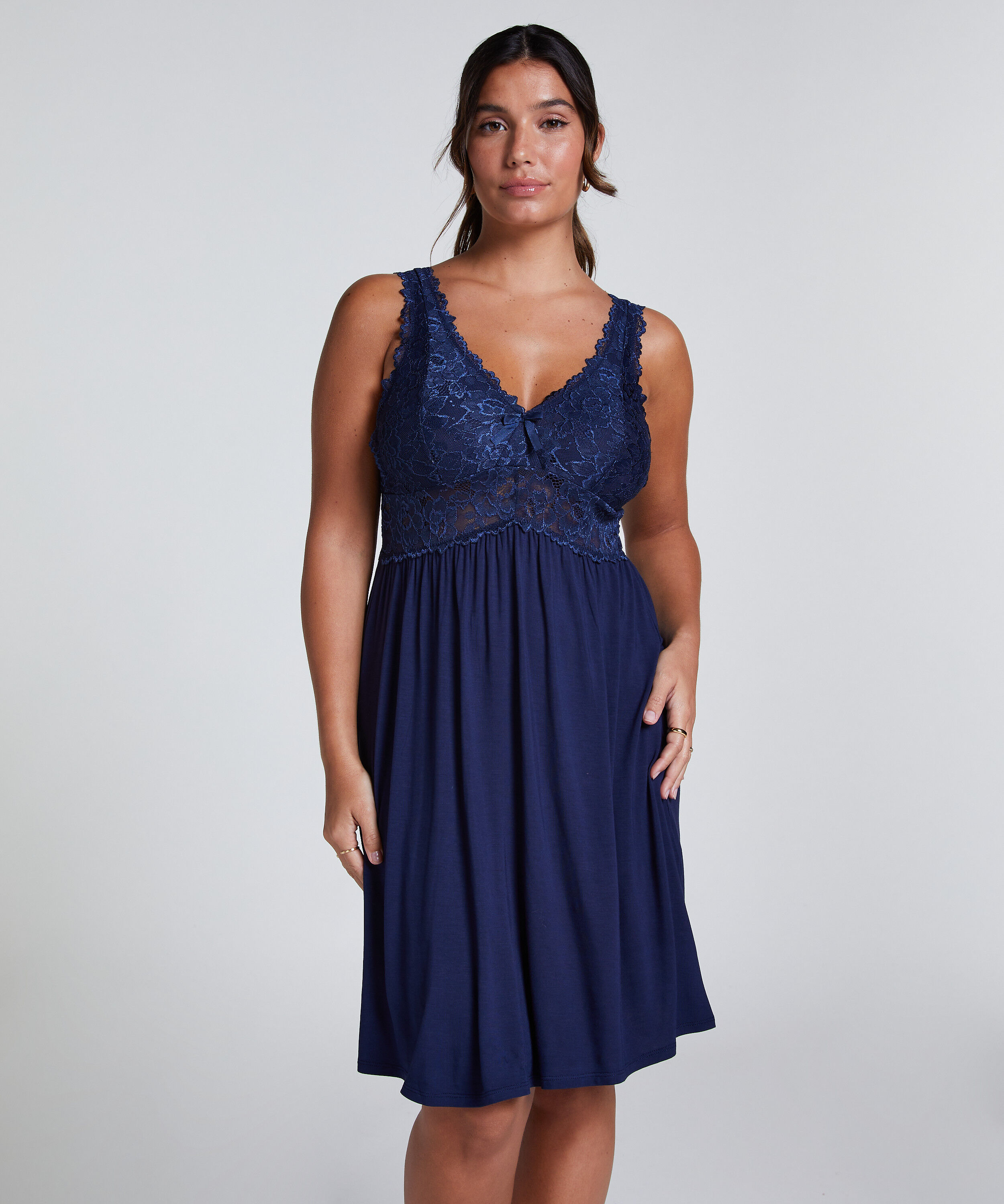 Nuisette Nora Lace, Bleu