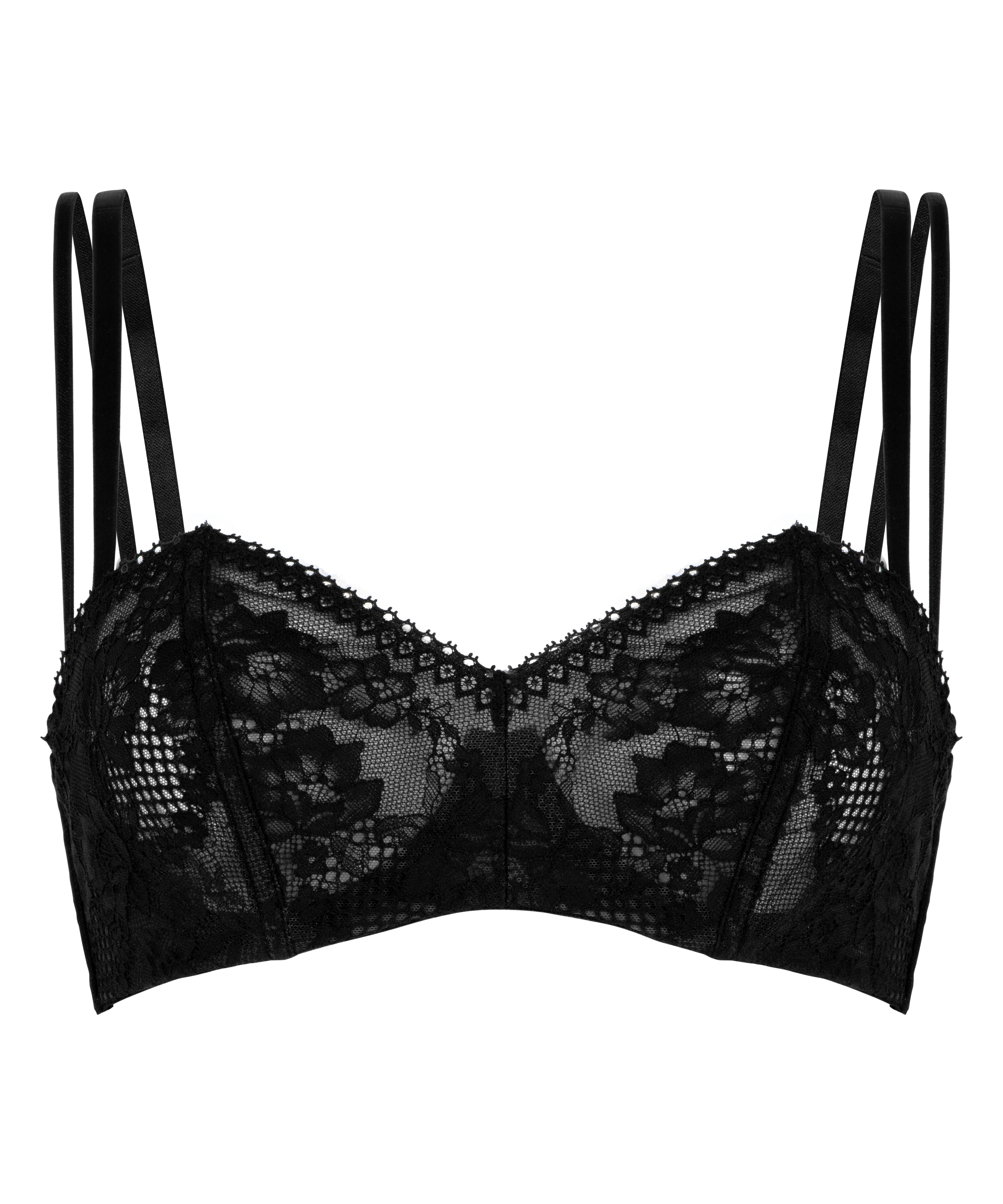 Soutien-gorge à armatures non préformé Vera, Noir, main
