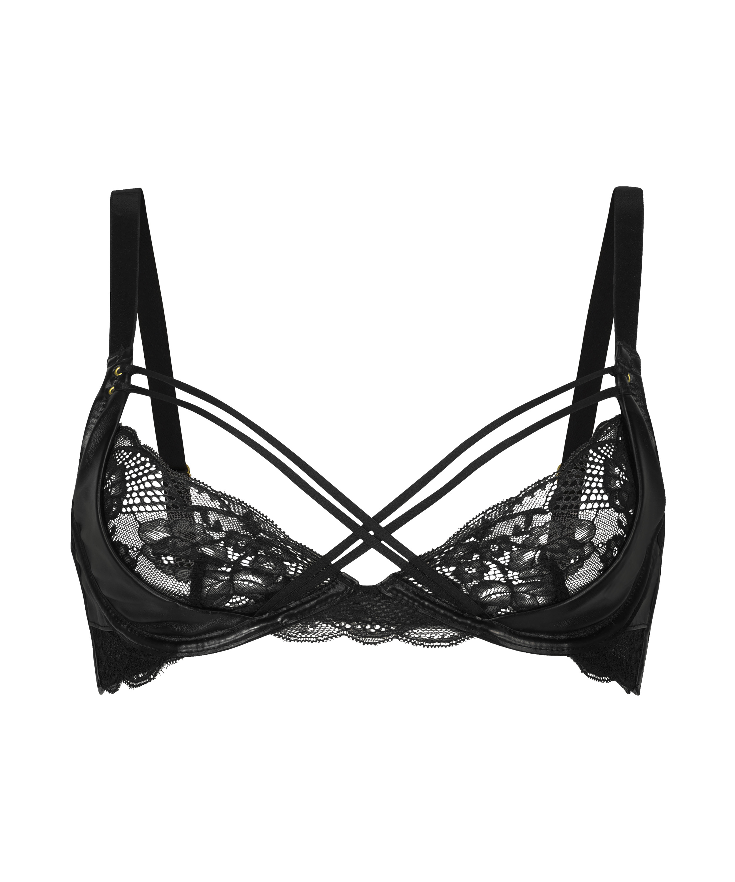 Soutien-gorge à armatures non préformé Mélissa, Noir, main