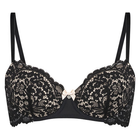 Soutien-gorge &agrave; armatures pr&eacute;form&eacute; Marina, Noir