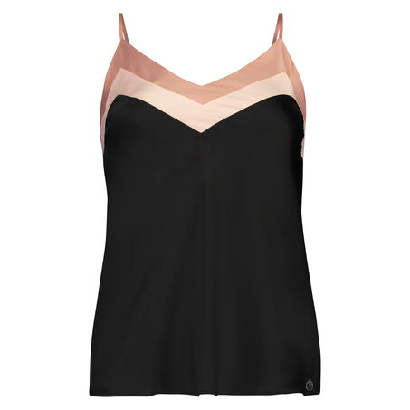 Camisole Satin Nightshade Doutzen, Noir