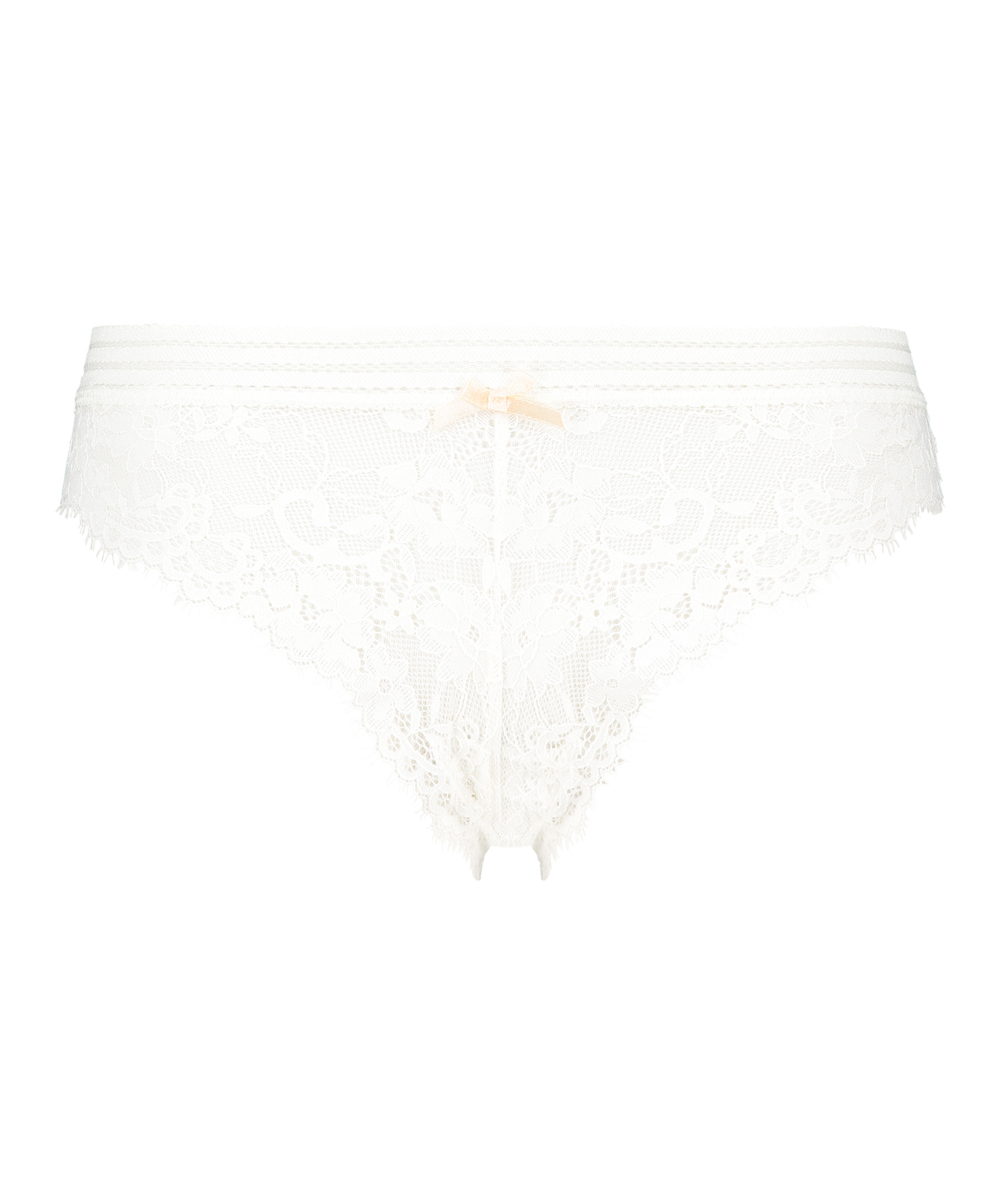 Slip brésilien Samira, Blanc, main