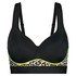 HKMX Soutien-gorge de sport The All Star Level 2, Noir