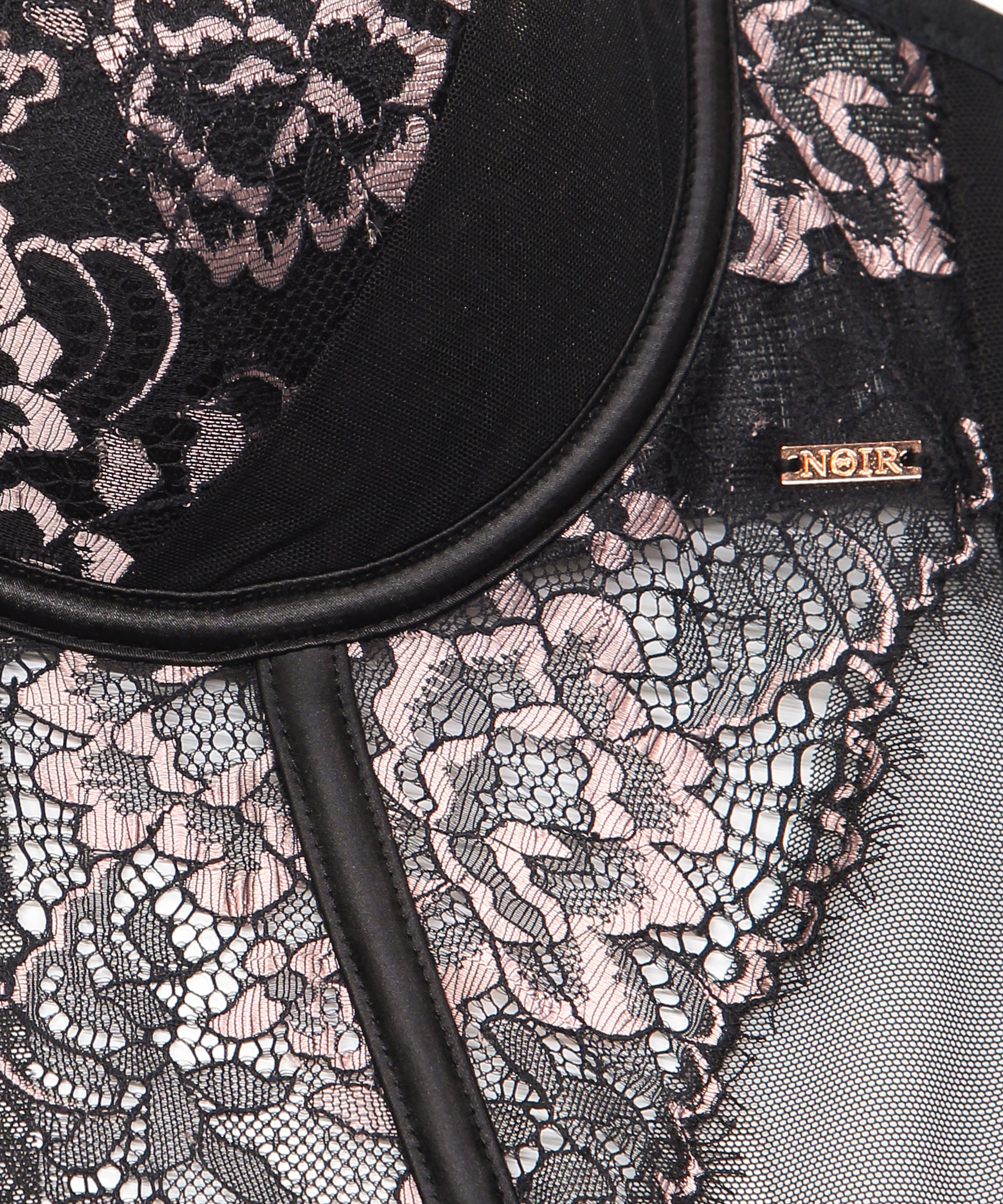 Bustier Maria, Noir, main