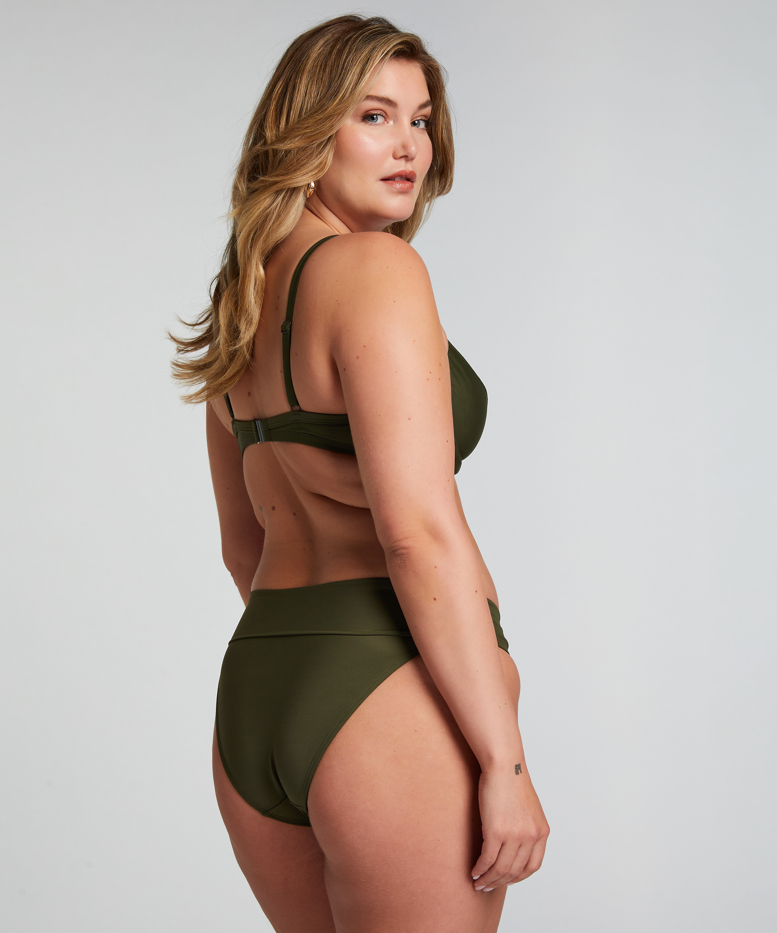 Slip de Bikini Rio Luxe, Vert, main