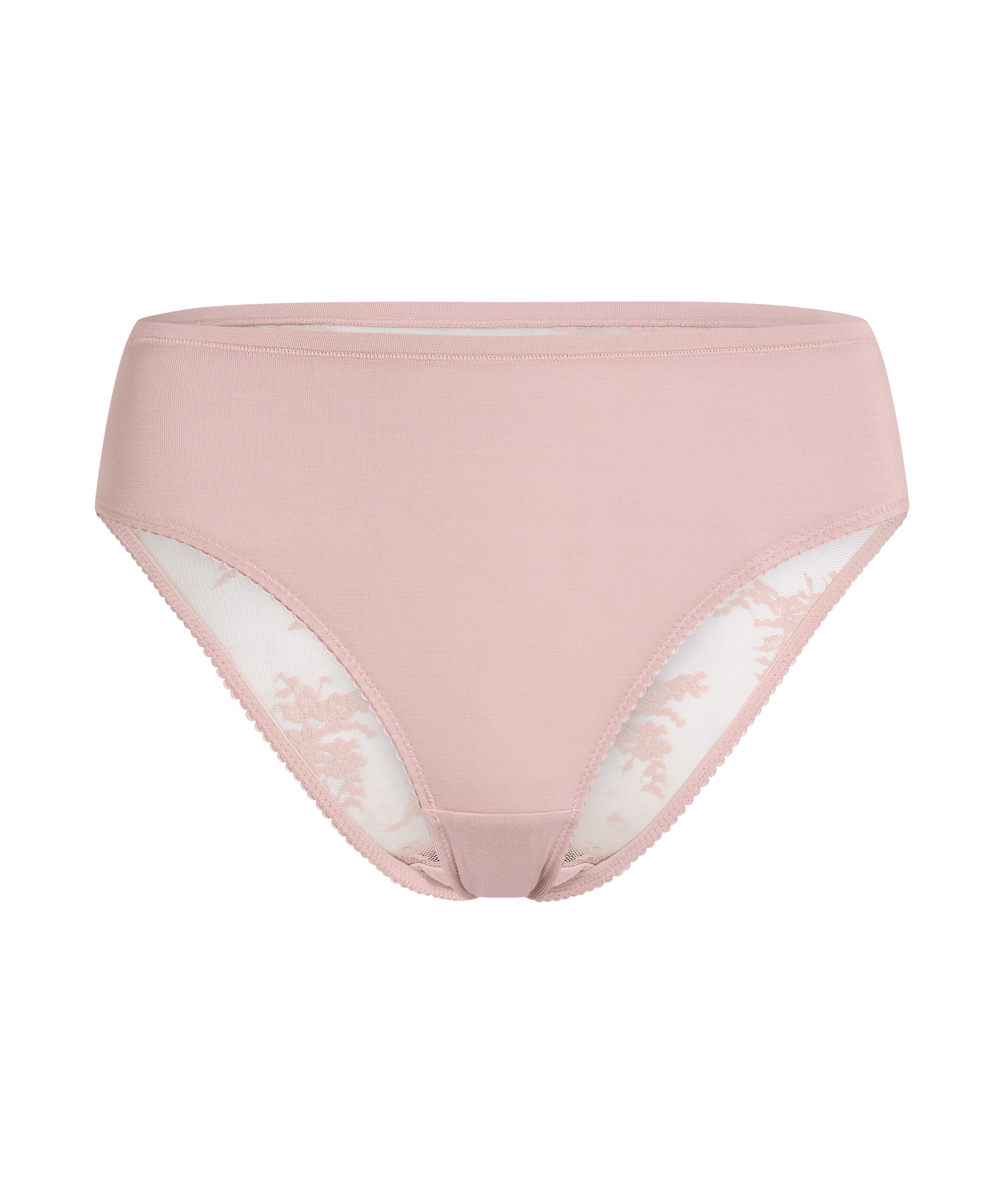 Culotte brésilienne Alex, Rose, main