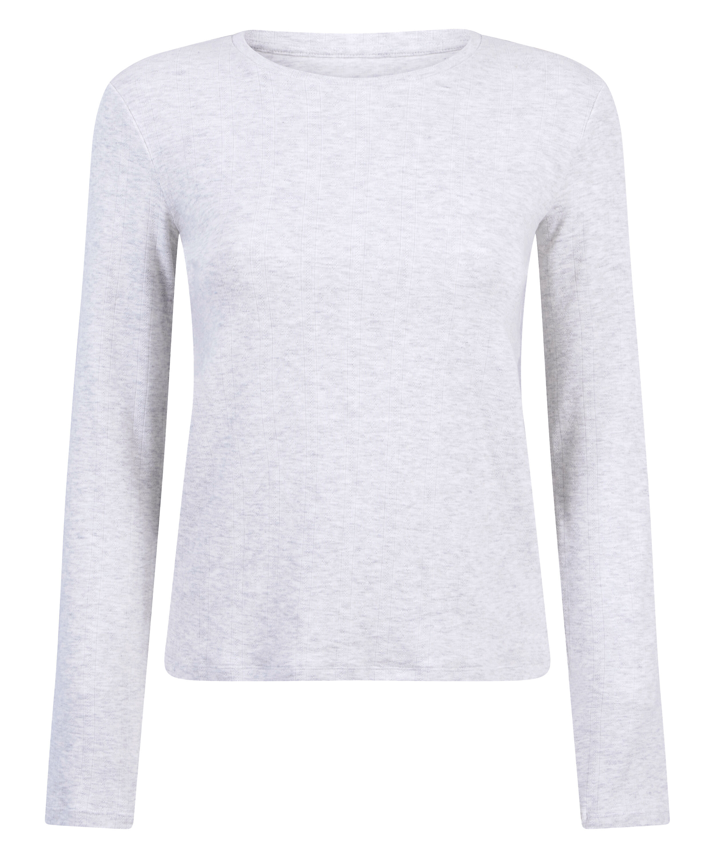 Haut de pyjama Pointelle, Gris