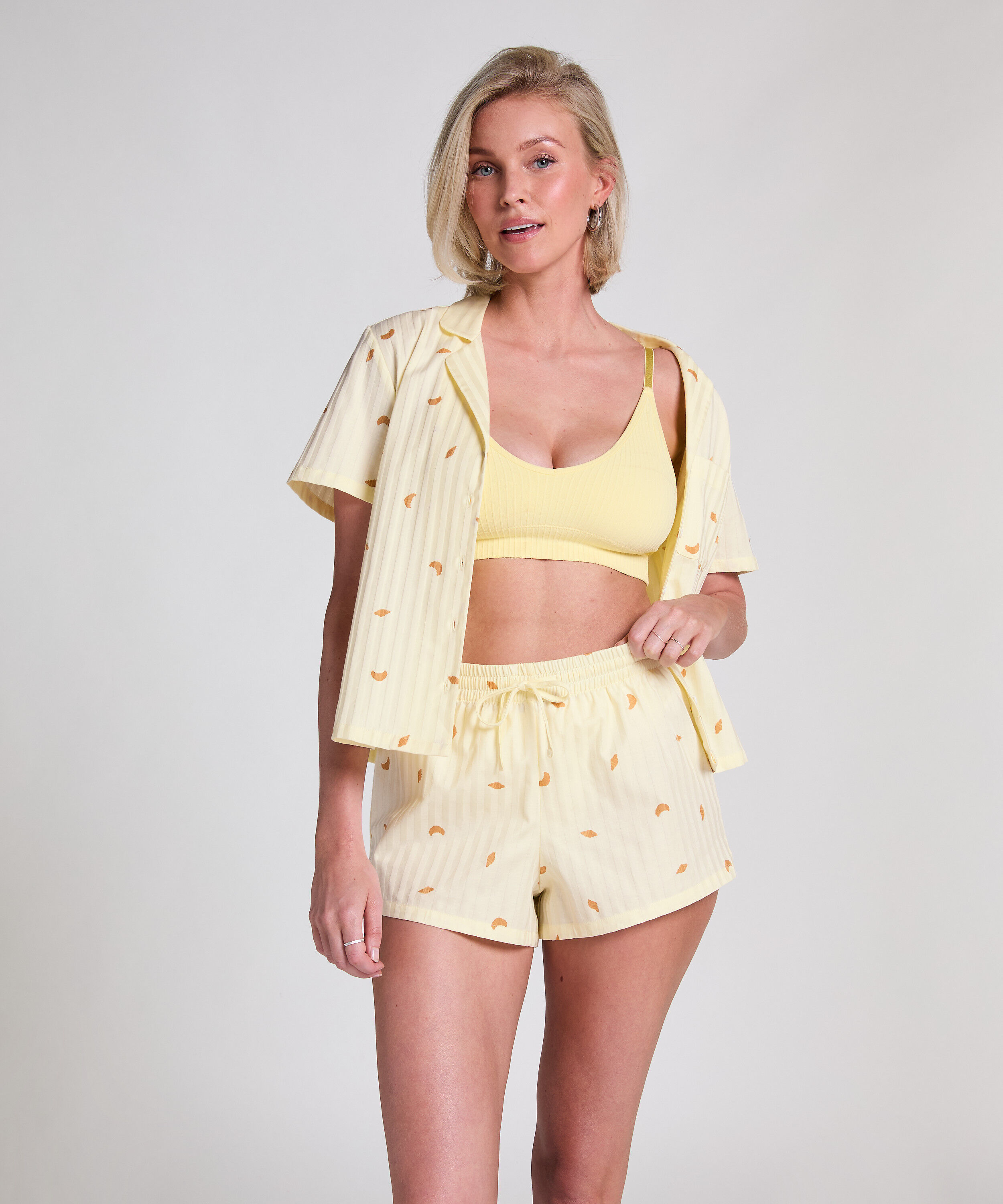 Short Coton, Jaune