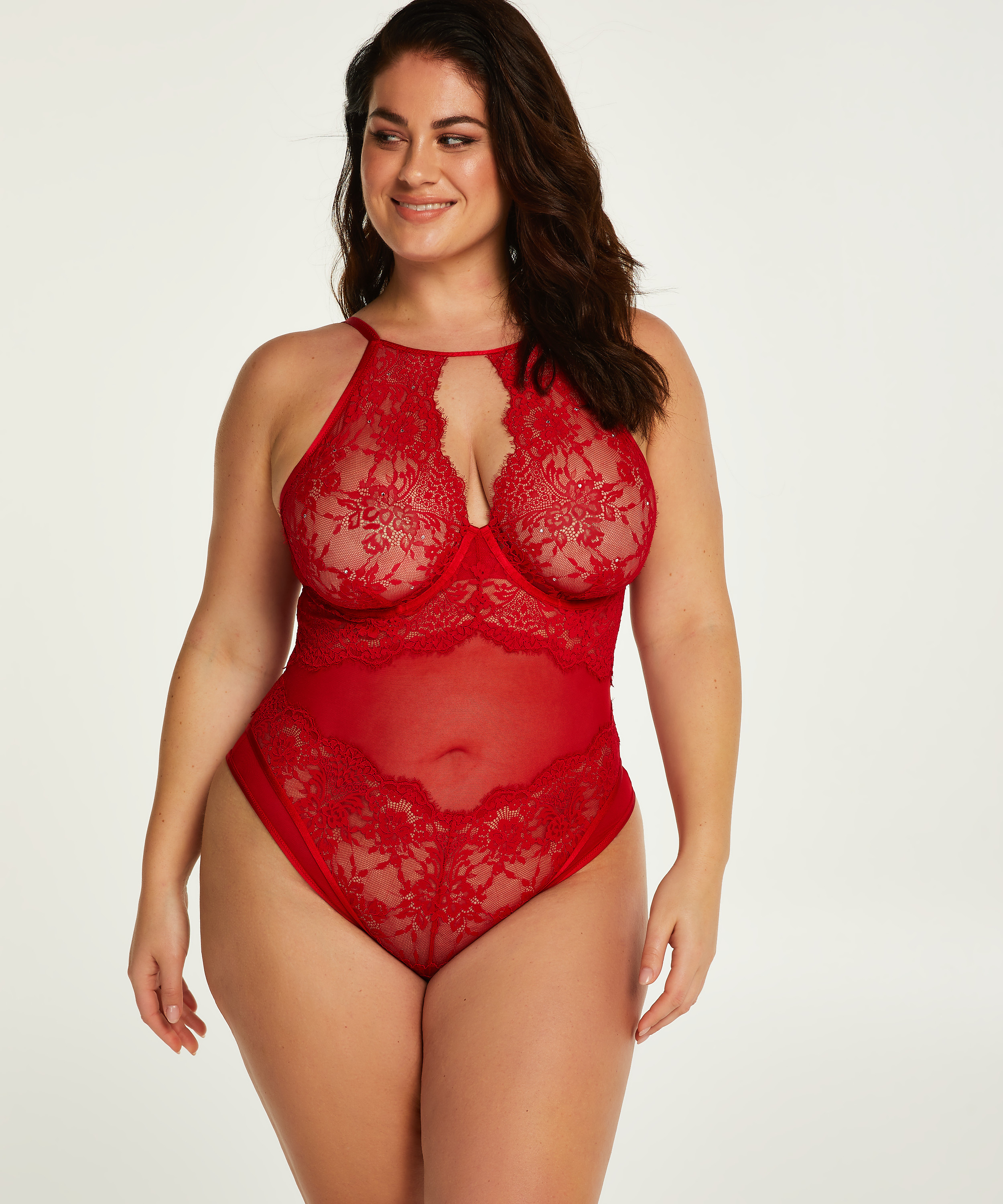 Body Effie Curvy, Rouge, main