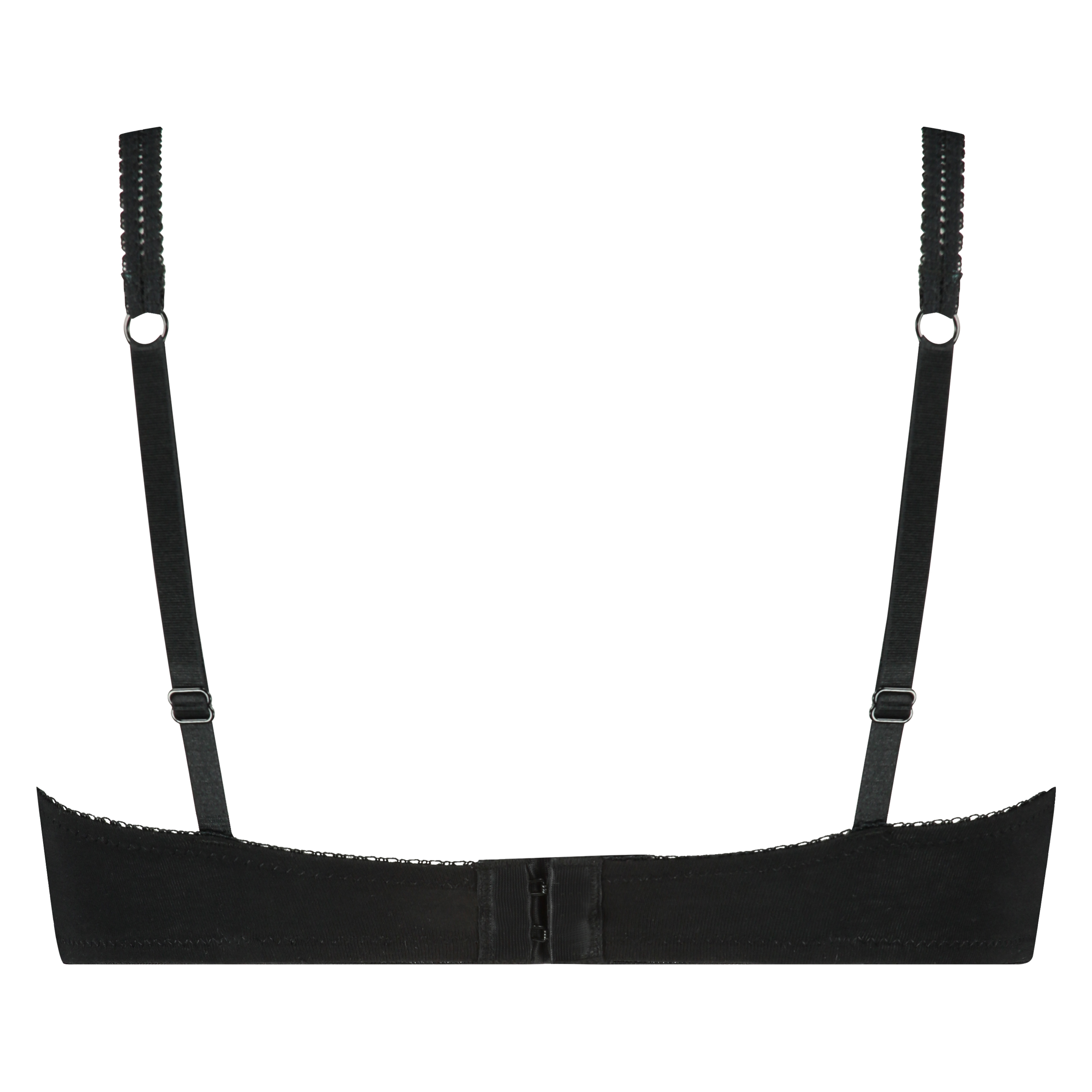 Soutien-gorge rembourré à armatures Coton Secret Lace, Noir, main