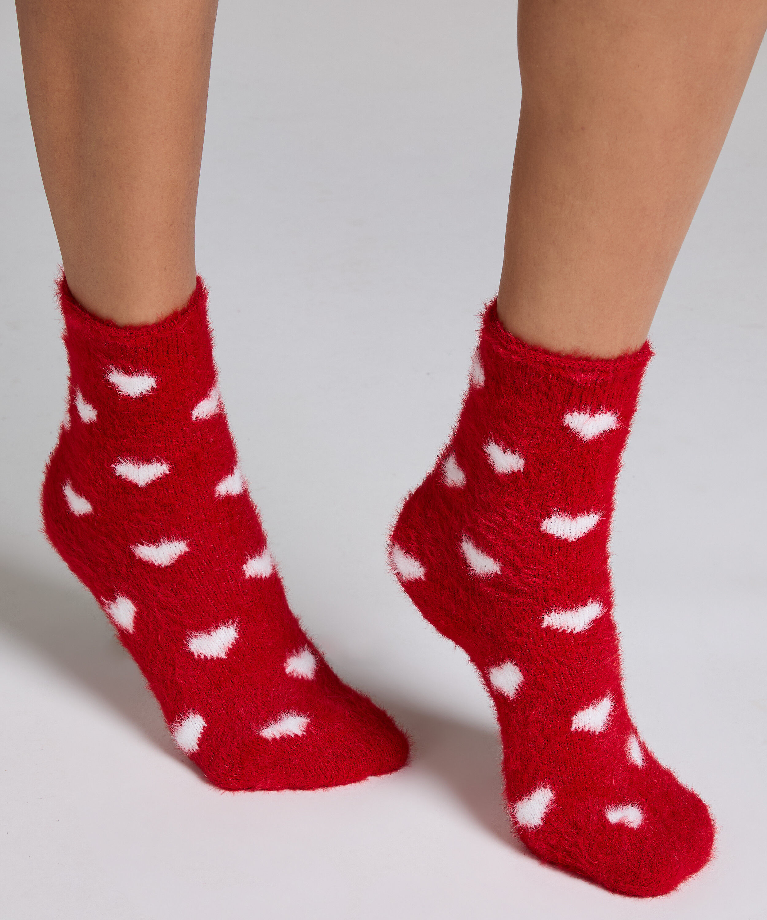 Lot de 2 Paires de Chaussettes Cosy, Blanc