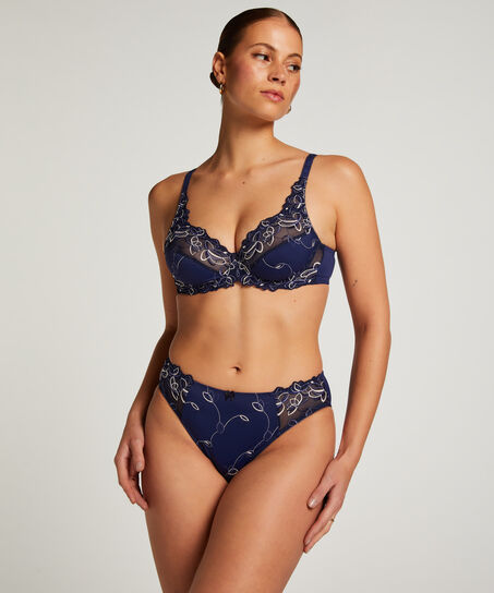 Soutien-gorge &agrave; armatures non-pr&eacute;form&eacute; Diva, Bleu