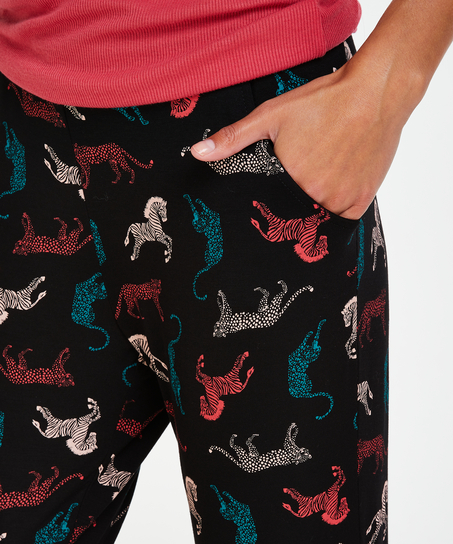 Petite Pantalon de pyjama Jersey, Noir