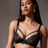 Soutien-gorge à armatures non préformé Mélissa, Noir
