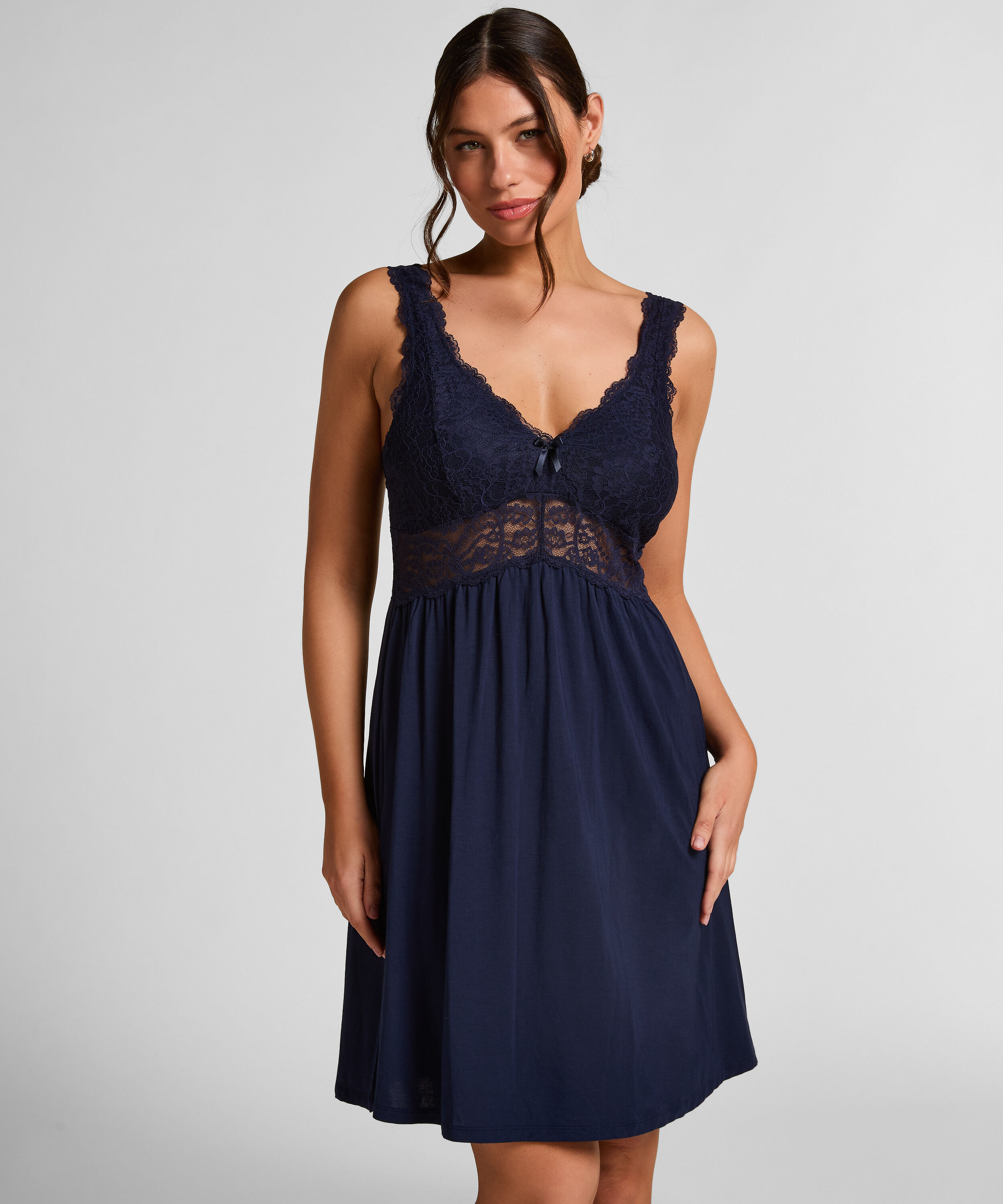 Nuisette Nora Lace, Bleu Nuisette Nora Lace, Bleu