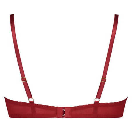 Soutien-gorge &agrave; armatures non-pr&eacute;form&eacute; Latrice, Rouge