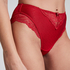 Slip taille haute Sophie, Rouge