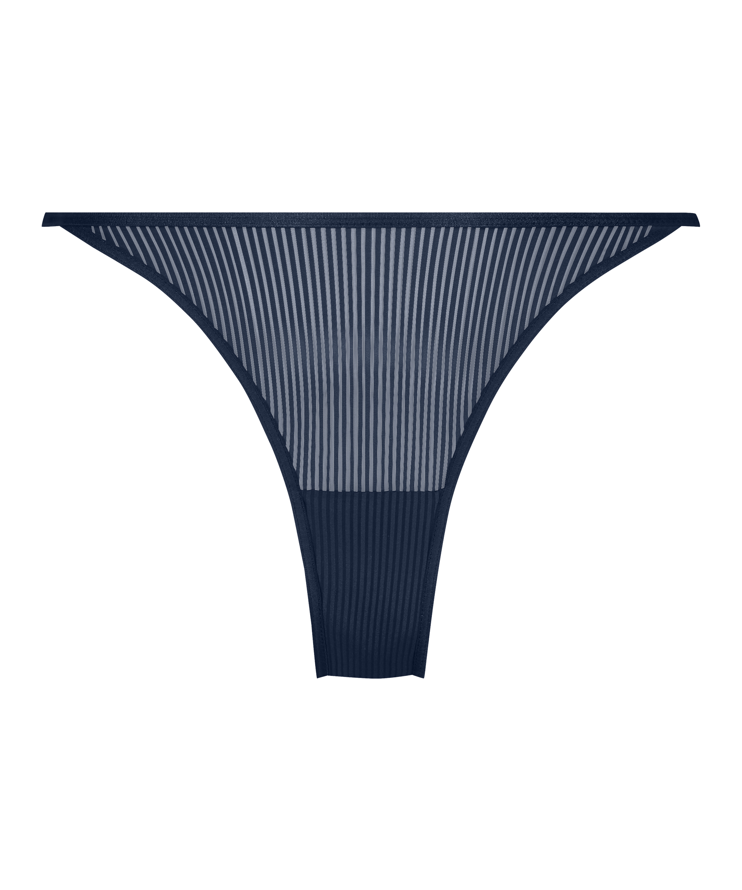 Slip brésilien Kaiden, Bleu, main