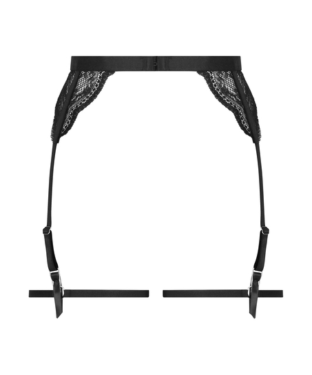 Porte-jarretelles Isabelle, Noir