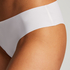 Lot de 3 slips brésiliens invisibles, Blanc