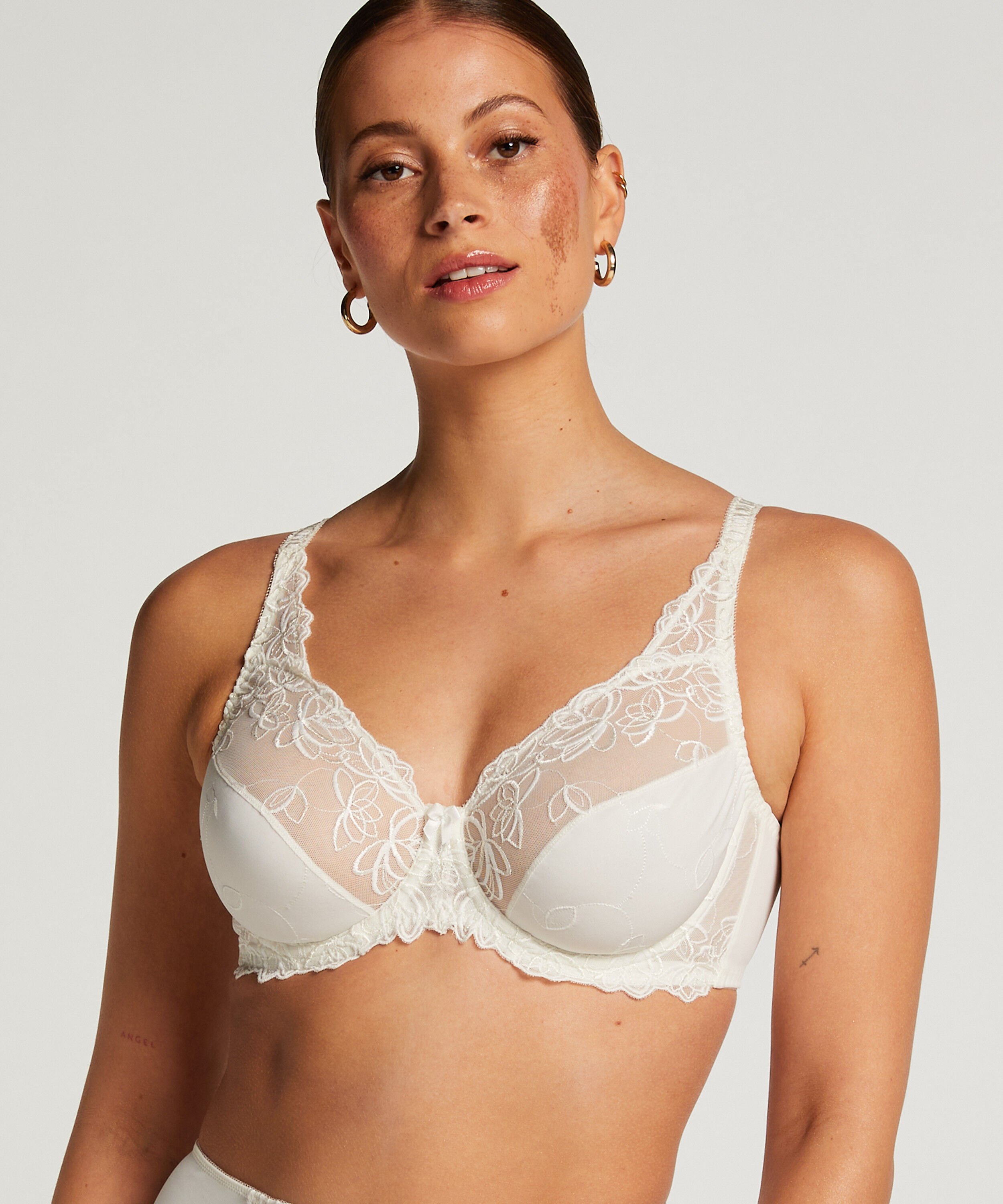 Soutien-gorge à armatures non-préformé Diva, Blanc