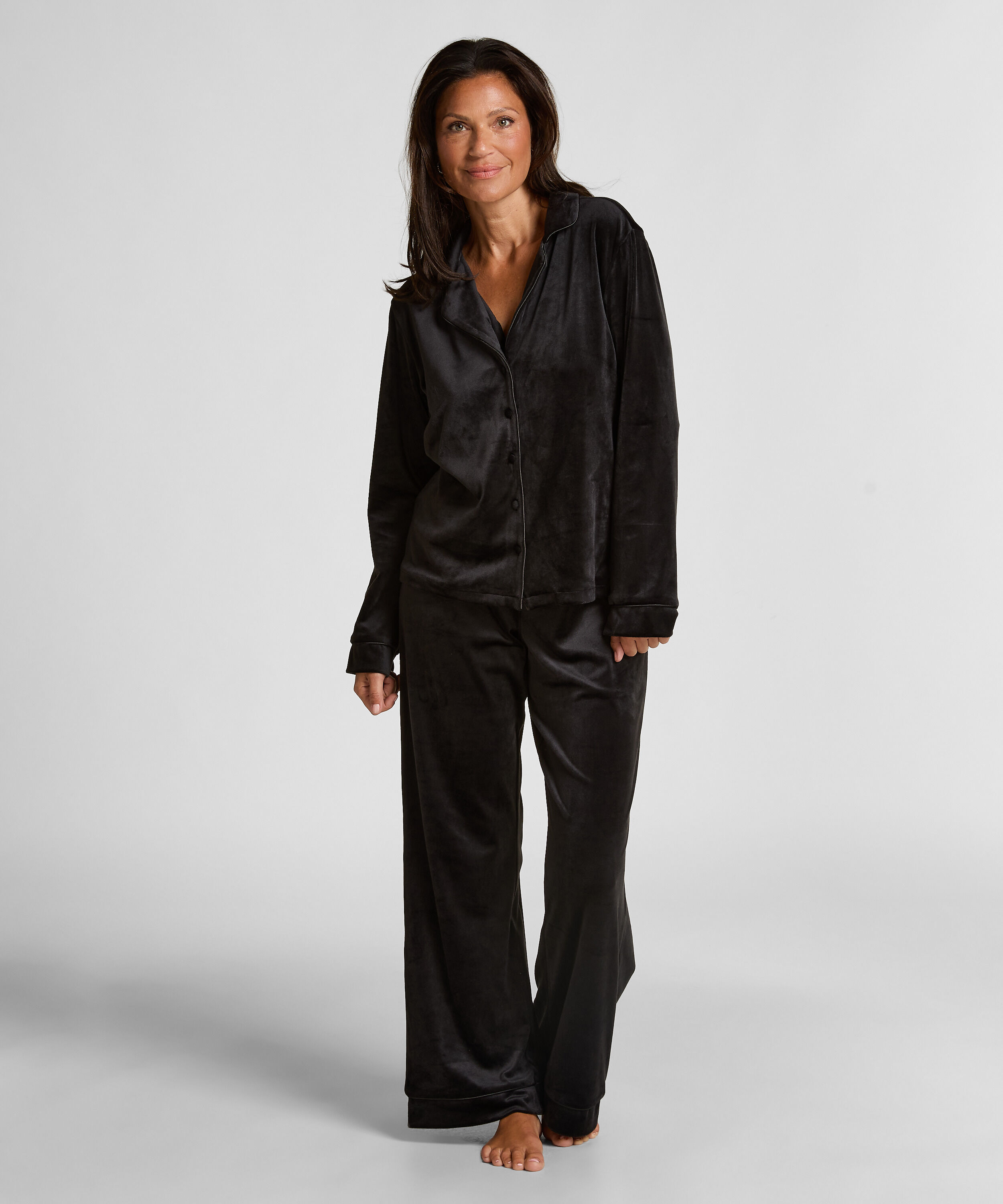 Veste à manches longues en velours