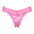 String en V taille extra basse, Rose