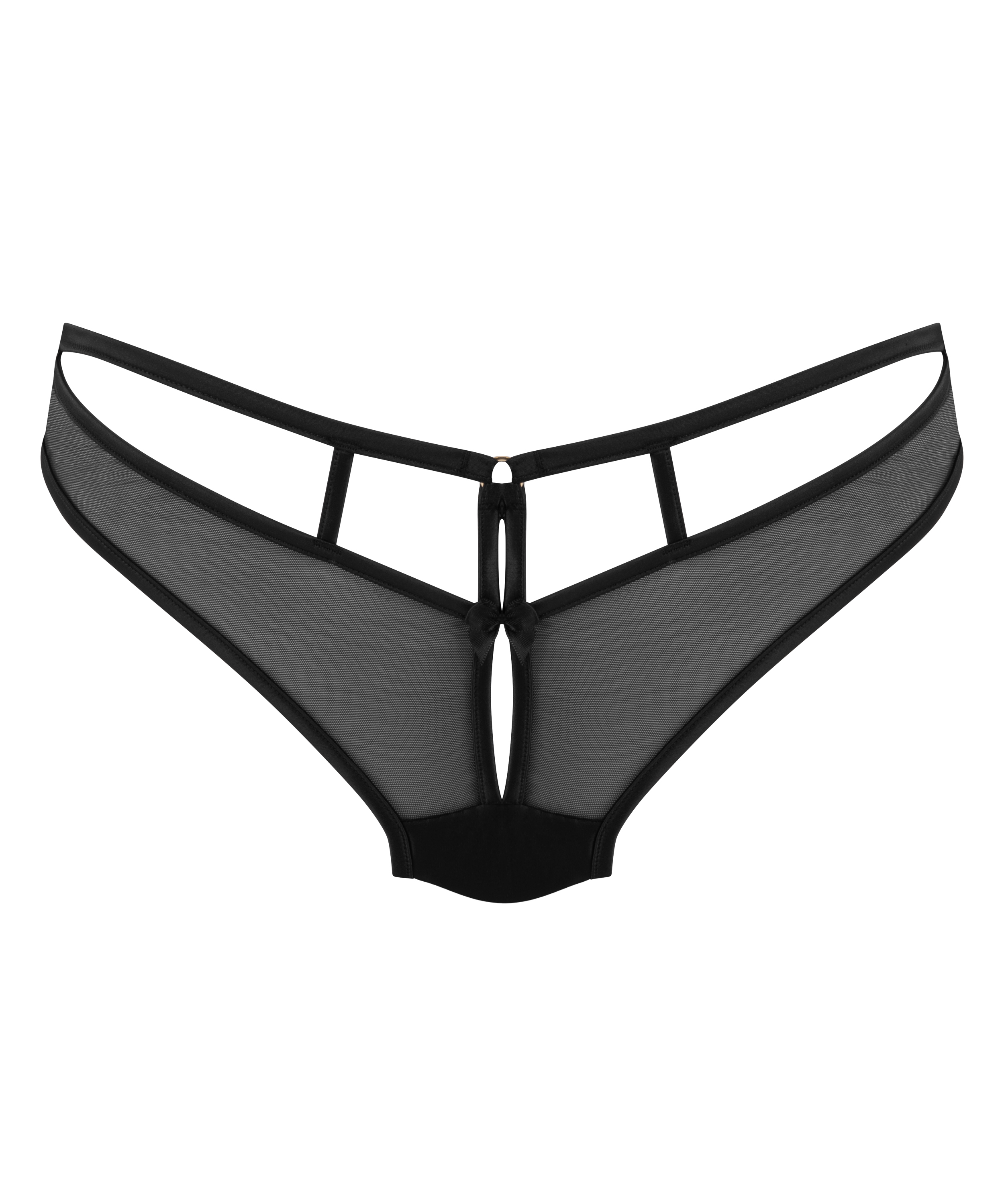 Slip brésilien Vienna, Noir, main