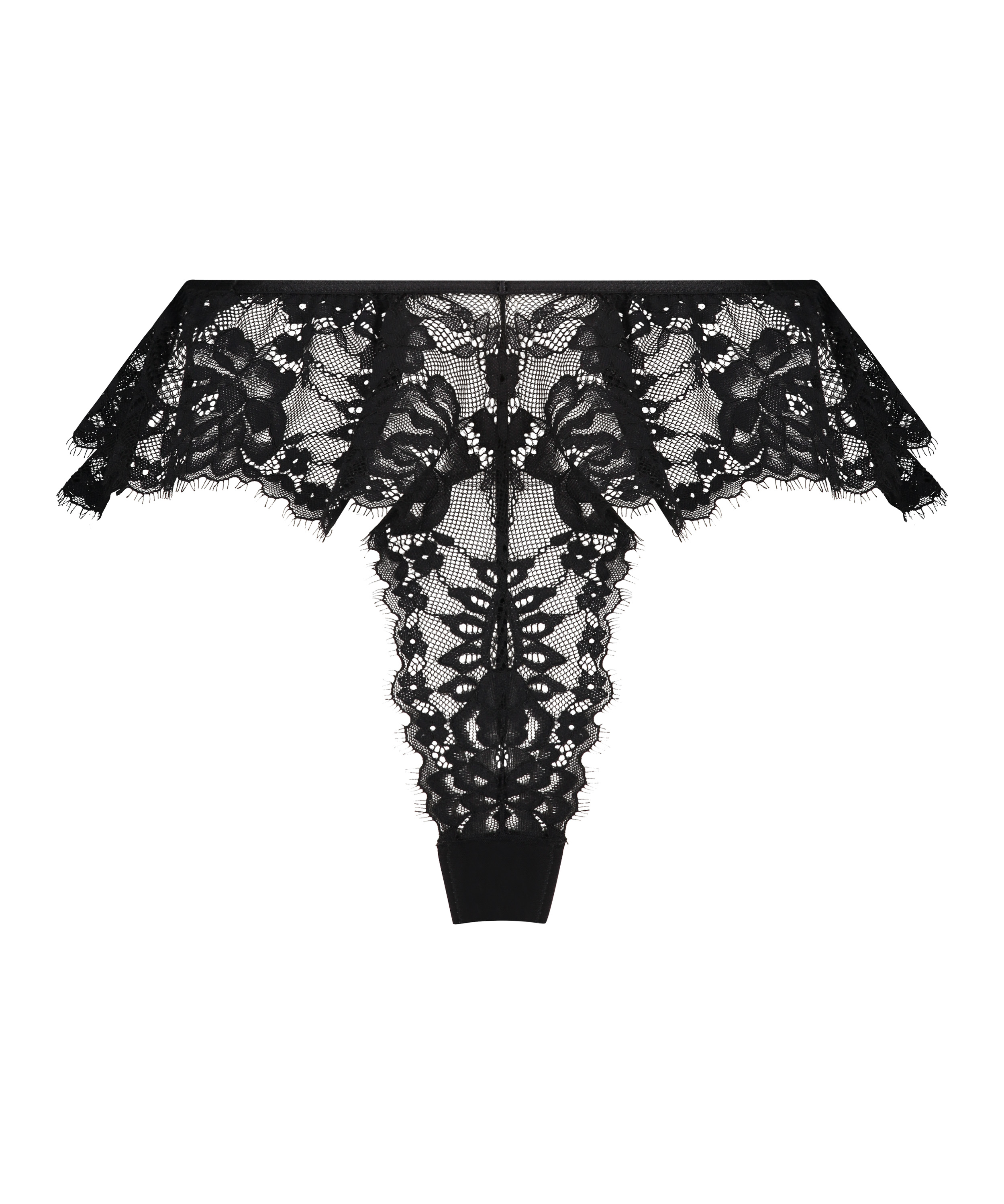 Slip brésilien Trixie, Noir, main