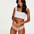 Slip brésilien V-shape micro, Rose