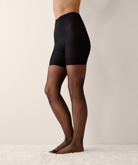 Collants 15 Deniers Lift & Shape Total, Noir