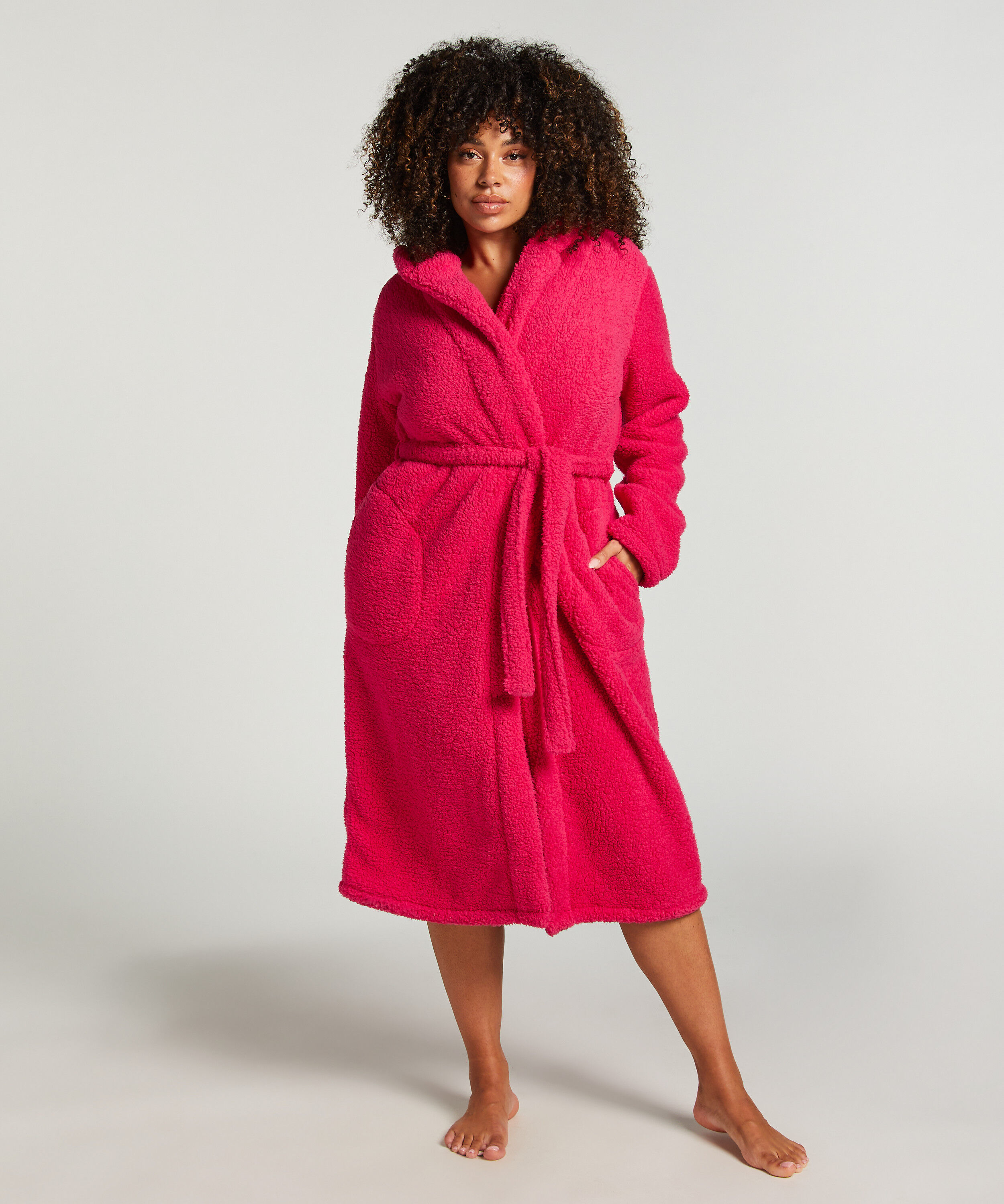 Peignoir Fleece, Rose