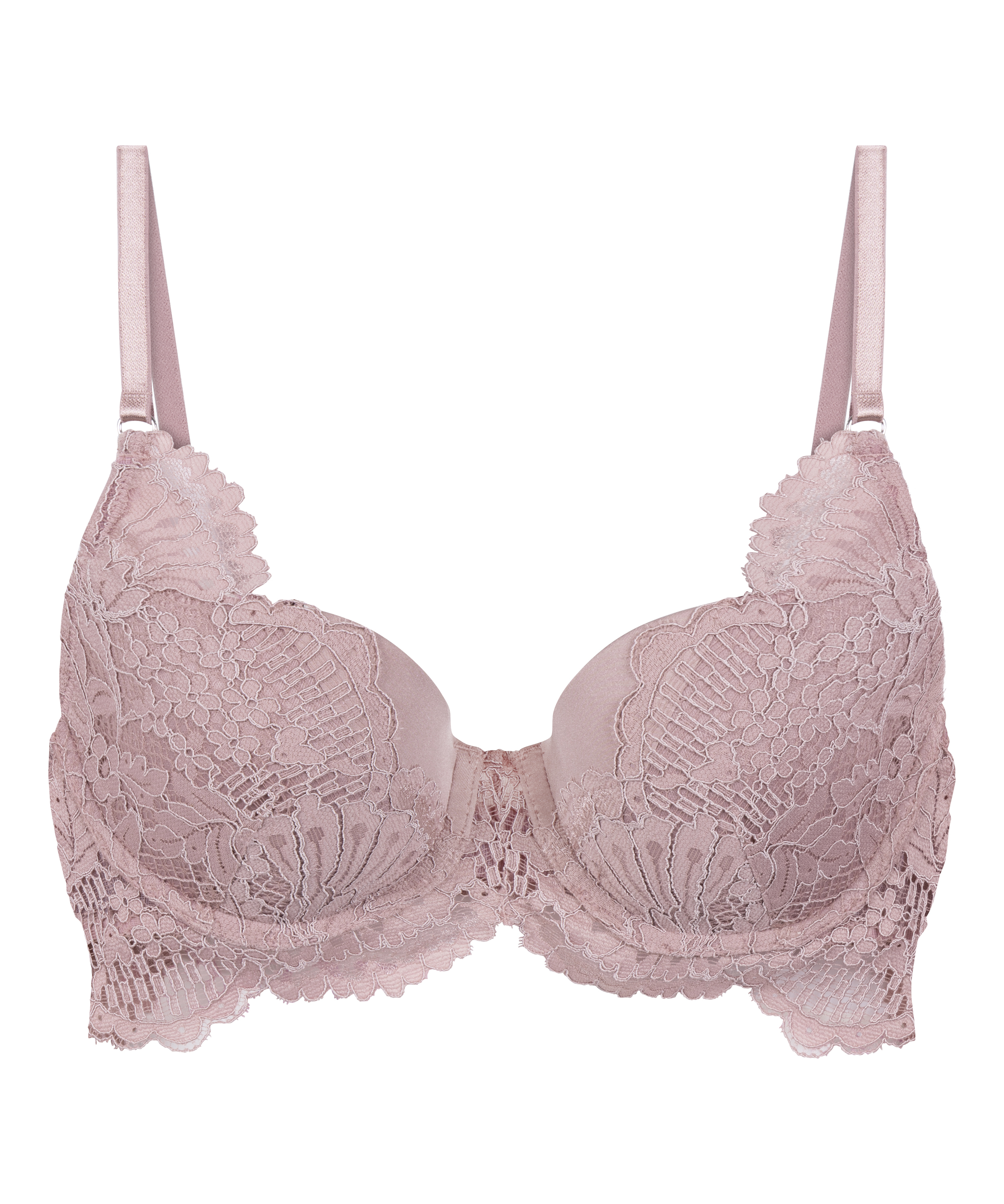 Soutien-gorge à armatures rembourré longline Essie, Violet, main