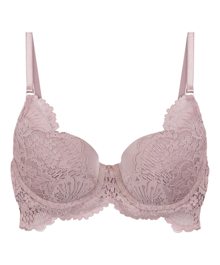 Soutien-gorge à armatures rembourré longline Essie, Violet