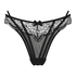 String taille haute Kirsty, Noir