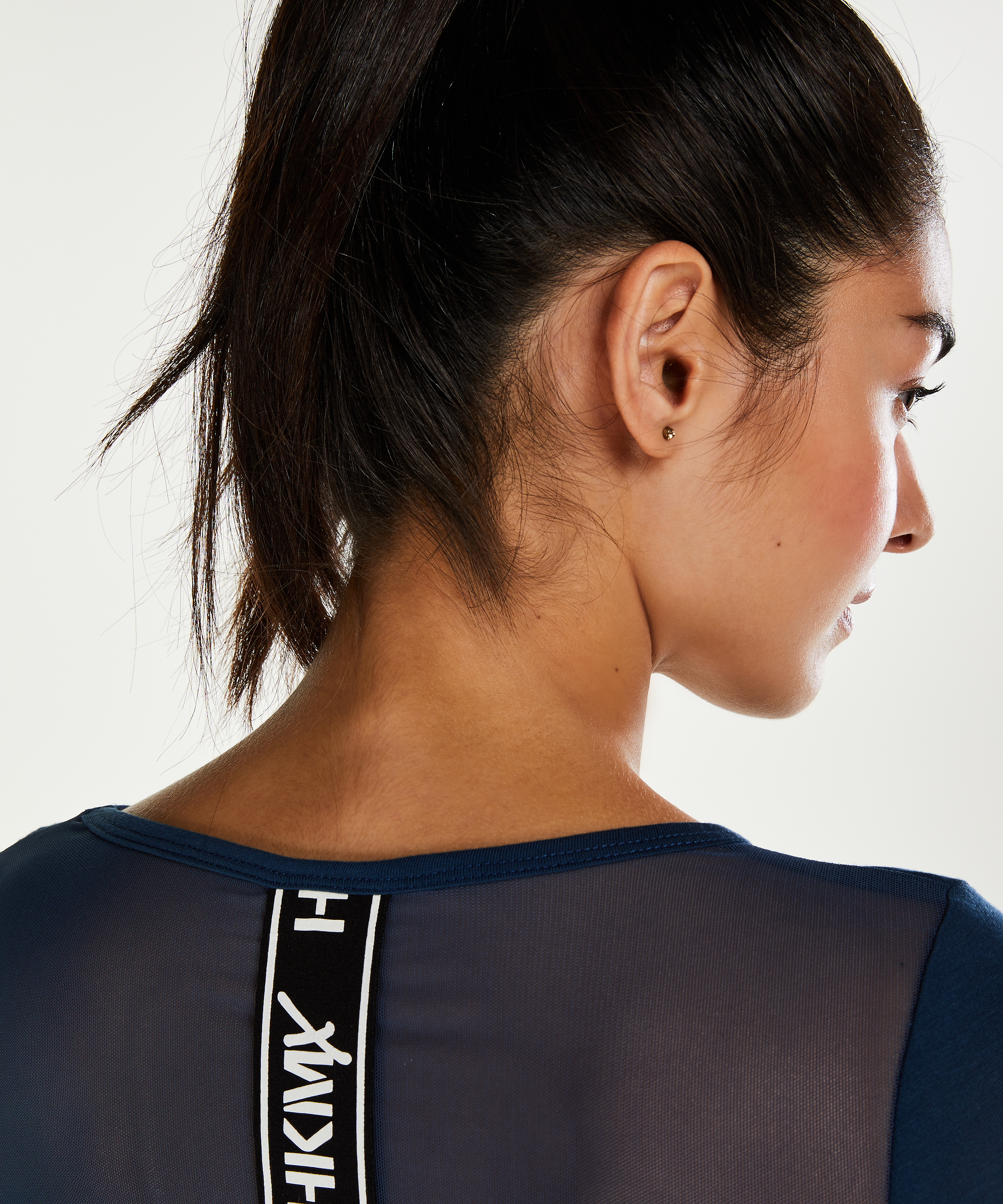 T-shirt de sport HKMX mesh, Bleu, main