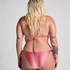 Haut de bikini triangle Kallua, Rose