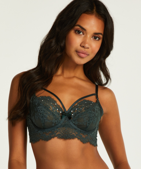 Soutien-gorge &agrave; armatures non pr&eacute;form&eacute; Pauline, Vert