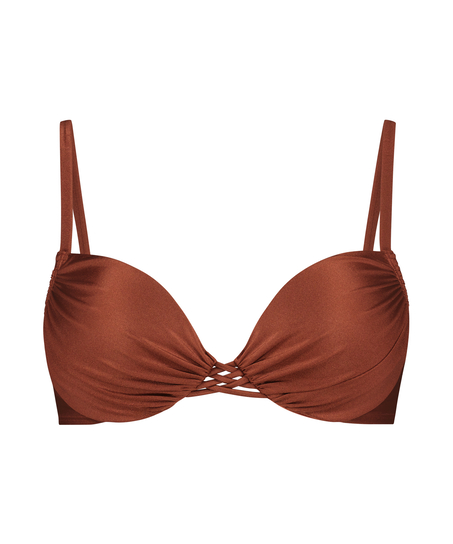 Haut de bikini préformé avec armatures Sahara, Rouge
