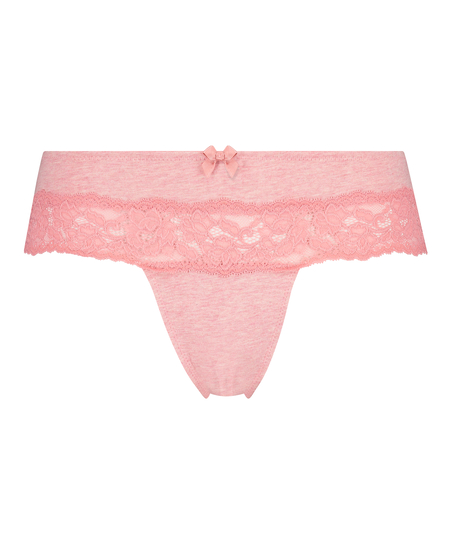 Boxer string Coton, Rose