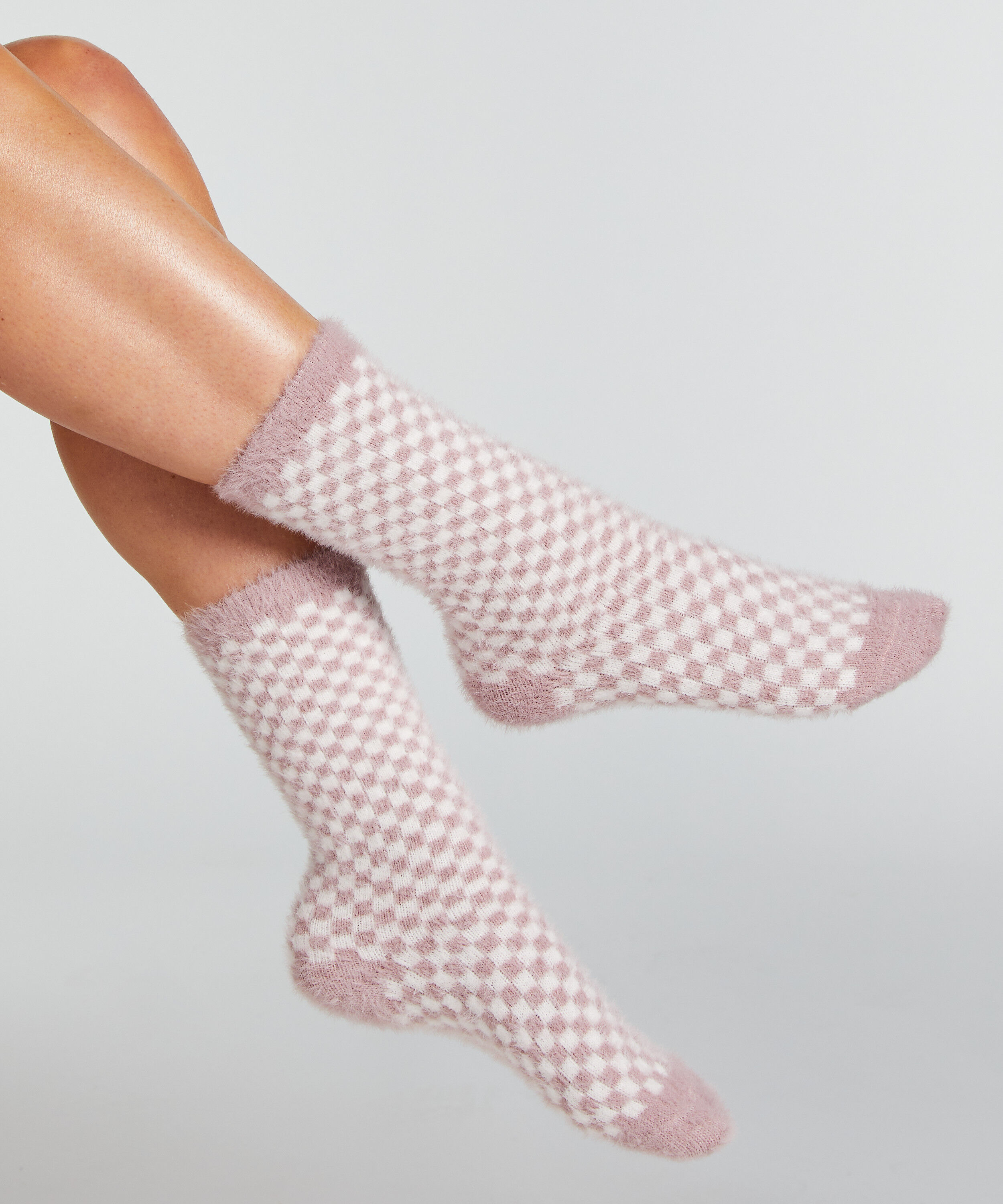 Lot de 2 Paires de Chaussettes Cosy, Violet
