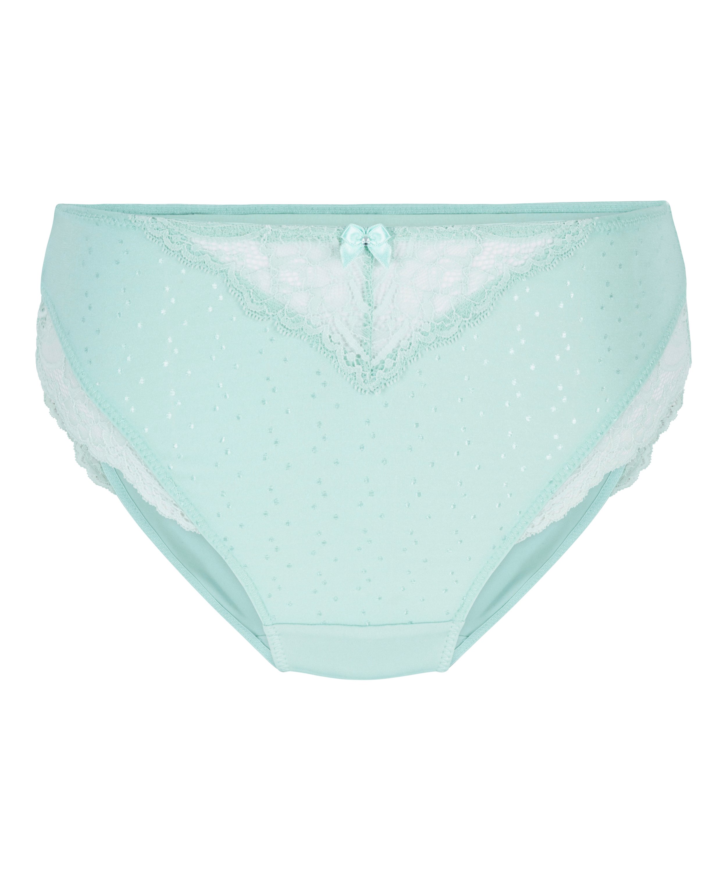 Slip taille haute Sophie, Bleu, main
